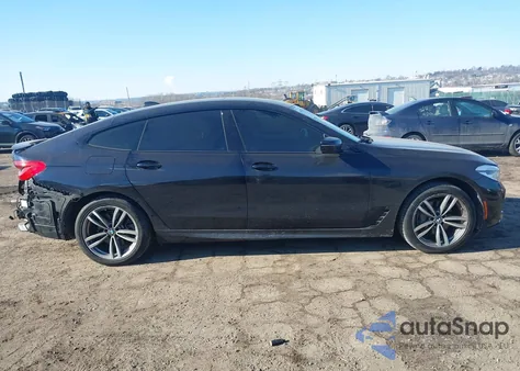 2019 BMW 640I Gran Turismo xDrive z USA, uszkodzony, nr VIN WBAJV6C50KBK08643